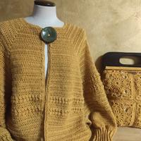 borsa a uncinetto+ cardigan