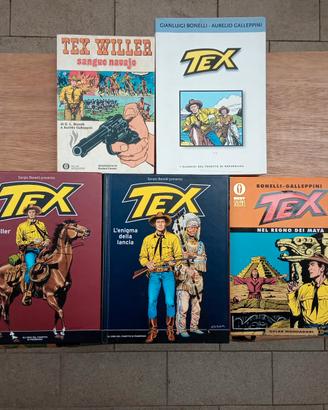 Volumi a fumetti TEX (Mondadori, Panorama ecc.)