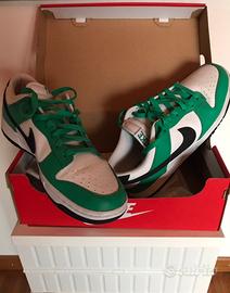 Scarpe Nike Dunk Low | Bianco-Verde | numero 42,5