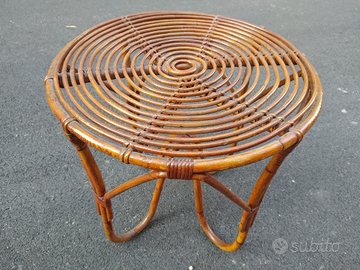 Tavolino bambù modello Tito agnoli