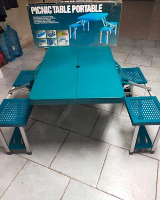 Picnic tavolo portable