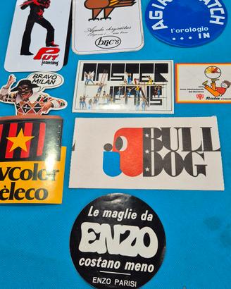 Stickers Adesivi Vintage Anni 80