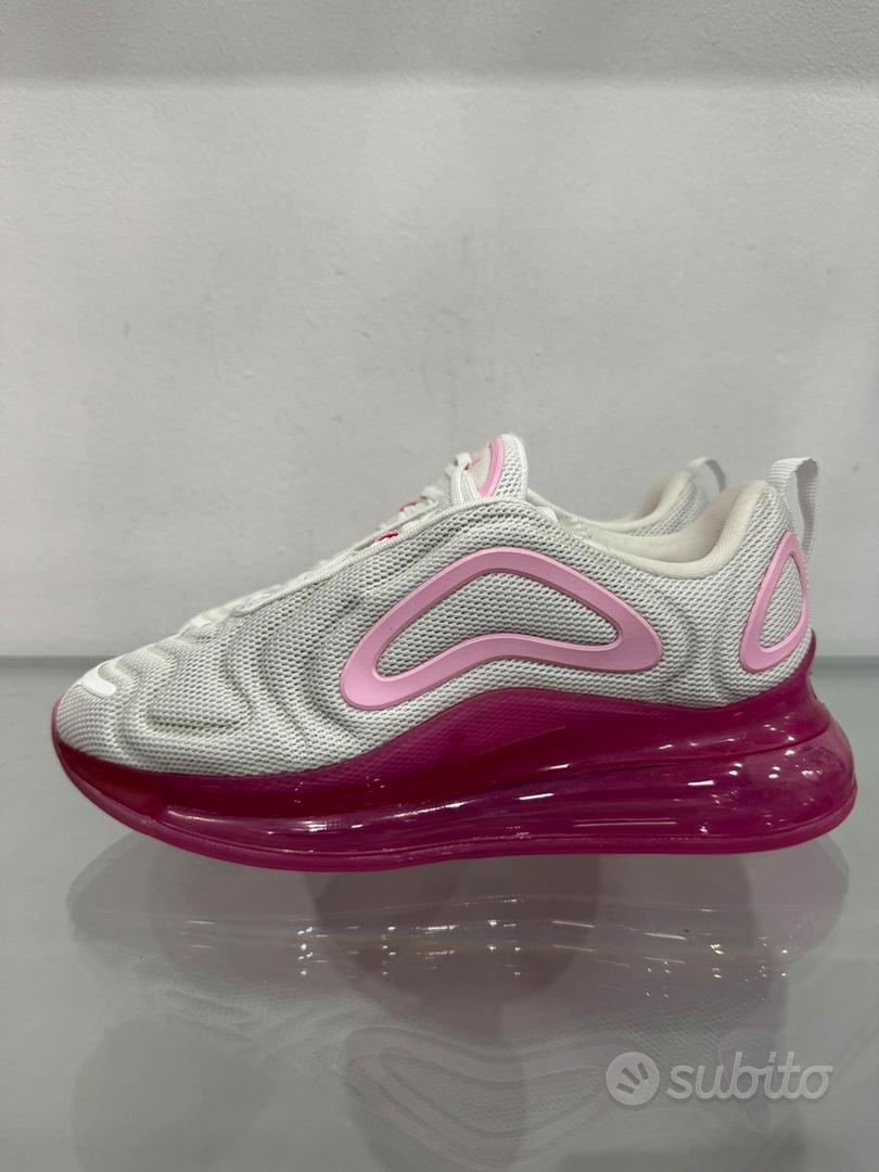 Nike air Max 720 sneakers bianca e fucsia Abbigliamento e Accessori In vendita a Crotone