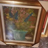 Dipinto su masonite, 50x40, cornice 58x48