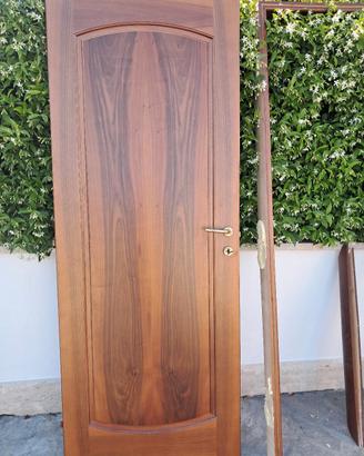 Porta in legno massello da 80cm sx