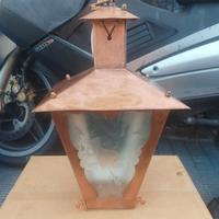 Lampada in rame 