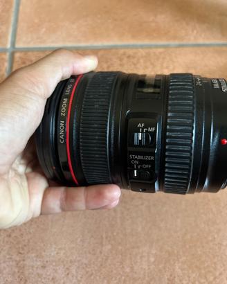 Cnon 24-105mm stabilizzato