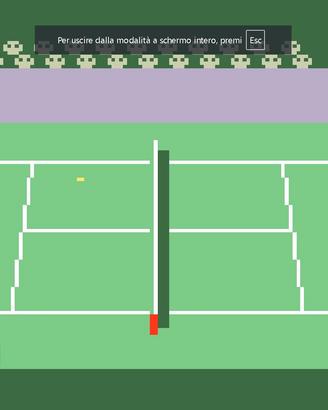 Tennis, Intellivision Completo di scatola, manuale