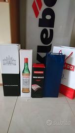 LIQUORI E VINI PRESTIGIOSI CON SCATOLE 70€