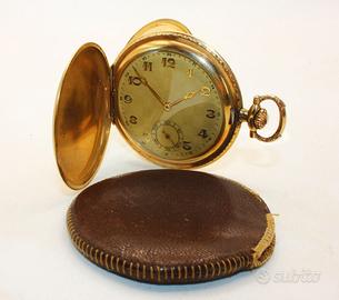 Stupendo orologio savonette Gold Double 1930