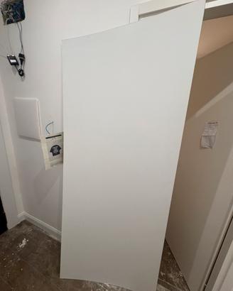Pannello bianco per porta blindata