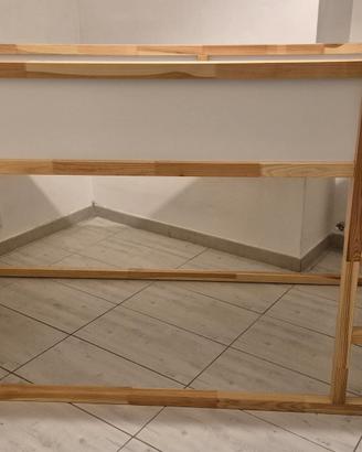 Letto singolo a soppalco per bambini