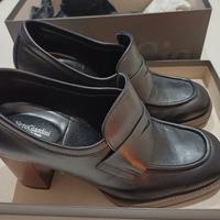 mocassini con tacco donna Nero Giardini