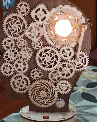 Cerchietti rotanti con luce