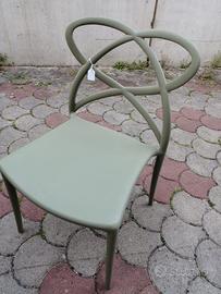 NUOVE SEDIE IN POLIPROPILENE AVOCADO DA FABBRICA