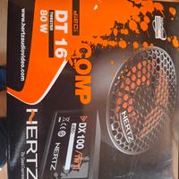 tweeter Hertz dt16 nuovi mai installati 