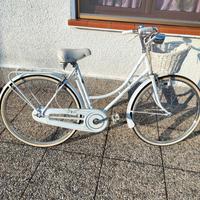 bicicletta BIANCHI da donna freni a bacchetta 