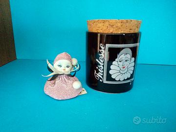 Tazza  ceramica nero (689)