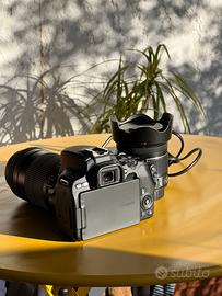 Canon EOS 200D + 3 obiettivi |Kit completo + borsa