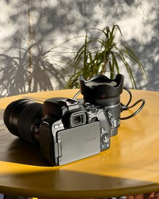 Canon EOS 200D + 3 obiettivi |Kit completo + borsa