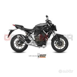Scarico MIVV GP Nero Inox per Yamaha MT-07 2021-20