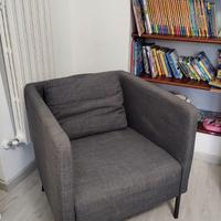Ikea ekero poltrona divano singola