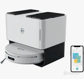 Robottino aspira polvere e lavapavimenti