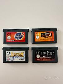 Lotto 4 giochi Game Boy Advance ORIGINALI PAL
