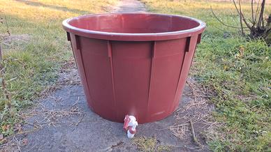 Mastello per travaso vino