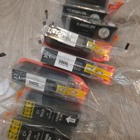 8 Cartucce Epson 550XL Black 