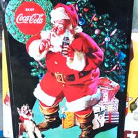 Quadro pubblicità in latta Coca Cola