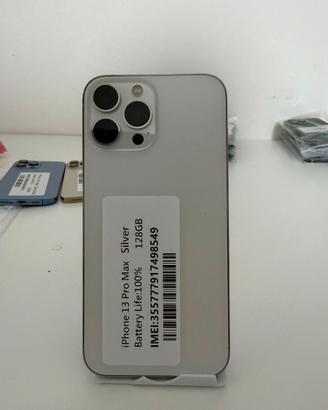 IPHONE 13 PROMAX-128WHITE-A GRADE