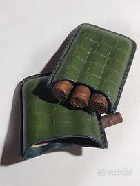 portasigari toscanelli,nuovo fatto a mano. 