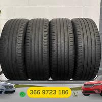 4 gomme 215/55 R17. Continental Estive 80% 2020