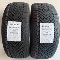 2 GOMME 225 50 17 CONTINENTAL A1315