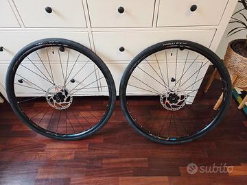 coppia ruote shimano 