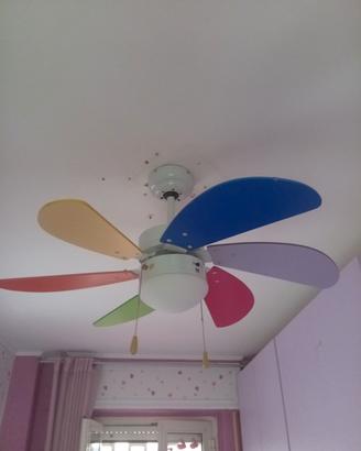 ventilatore a soffitto da cameretta 