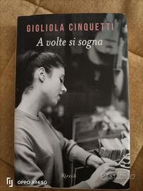 libro "A volte si sogna" di Gigliola Cinquetti