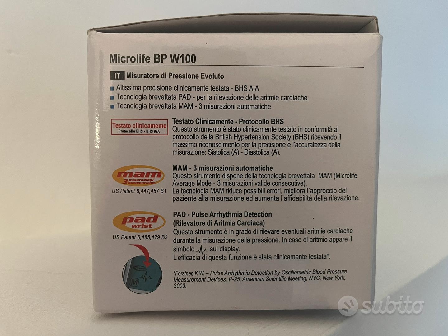 Microlife Mam Wrist Misuratore Pressione Polso