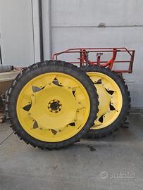 Coppia ruote complete di cerchio/ pneumatico Klebe