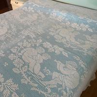 Copriletto bianco a due piazze