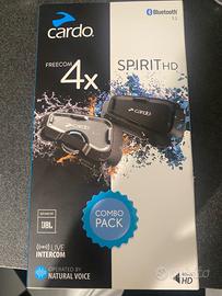 Interfono Cardo Combo Spirit HD + Freecom 4x