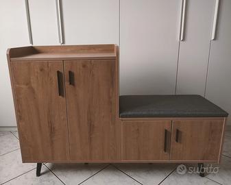 Mobile ingresso porta scarpe nuovo - panca