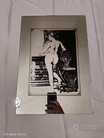 Specchio Vintage serigrafato