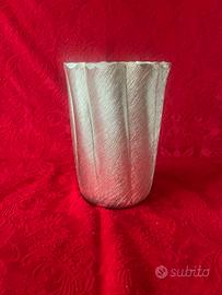 Vaso in alluminio vintage