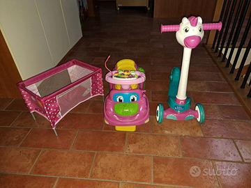 Macchinina e monopattino