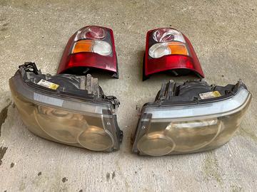 Fari anteriori e posteriori x range rover sport hs