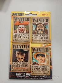 Set Magneti One Piece – Wanted Poster (Nuovi)