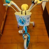 bicicletta con rotelle Frozen