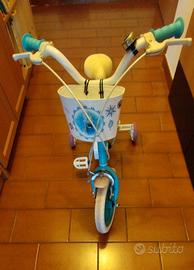 bicicletta con rotelle Frozen